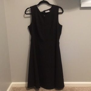 Calvin Klein Black Sleeveless Dress